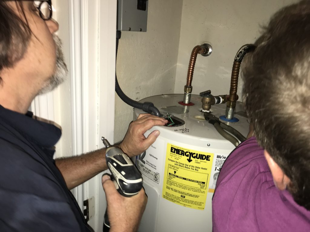 water heater installation